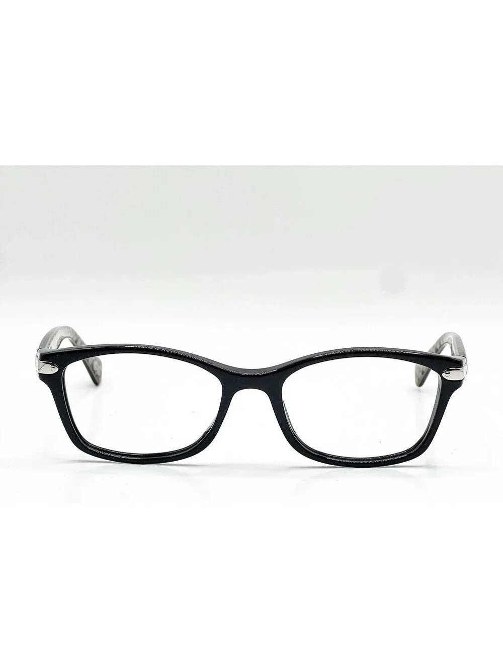 Coach HC 6065 5261 Black Military Sig C Authentic Eyeglass Frames 49-17